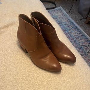Gently worn Frye ankle booties